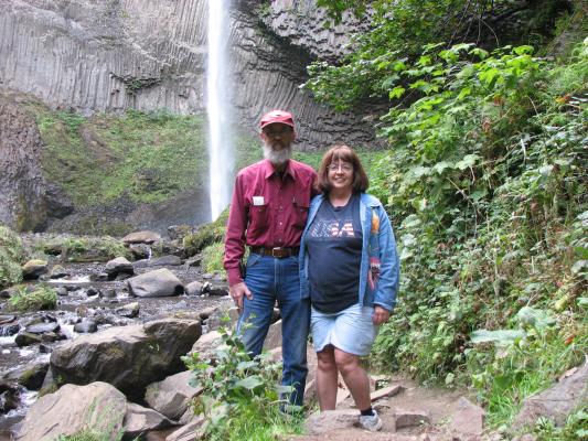 Bea and Robert in Oregon.