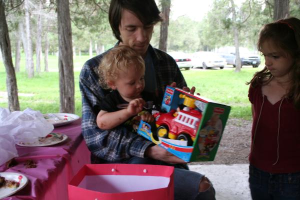 It's a toy firetruck.