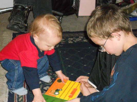 Another birthday book for Joshua. 