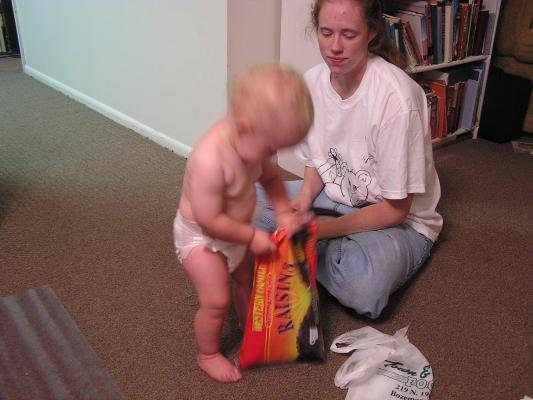 We love our raisins.