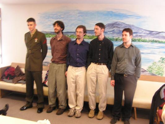 Matthew, Myke, Jim, David, Robert.