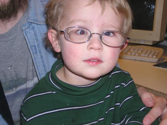 Noah's glasses