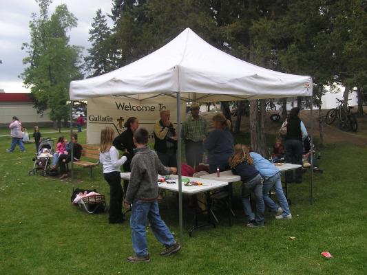 The GVCC both at the fall festival