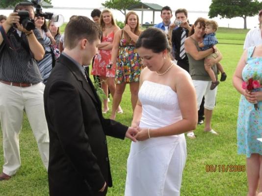 Zack Courtney wedding park 2009