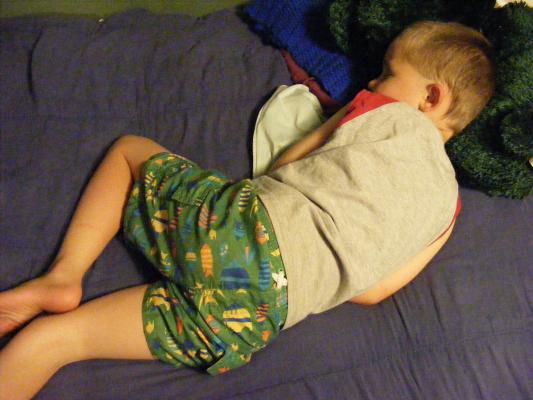 Noah sleeping no flash.