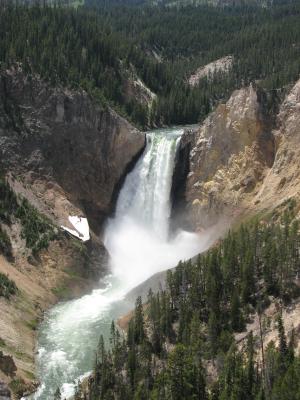 Yellowstone Falls.