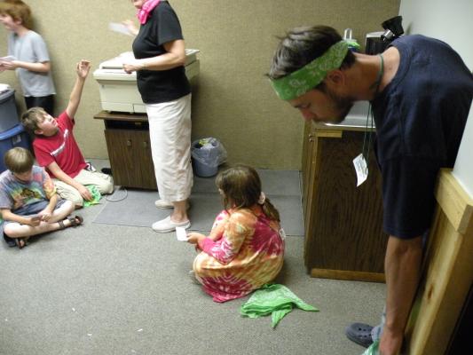 David at VBS.
