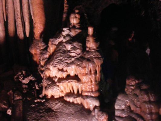 Lewis and Clark Caverns.