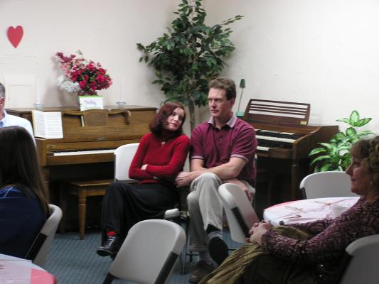 Sharon and Less were contestants in the Valentines Married Game.