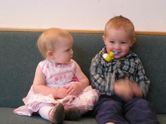 Sarah and Noah.