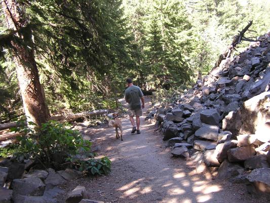 Other hikers at Palisade falls