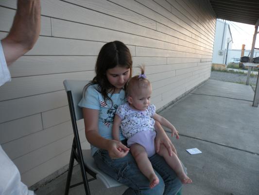 Jenna and Rhoby.