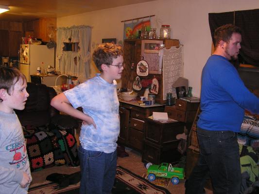 Titus is still playing the Star Wars game.