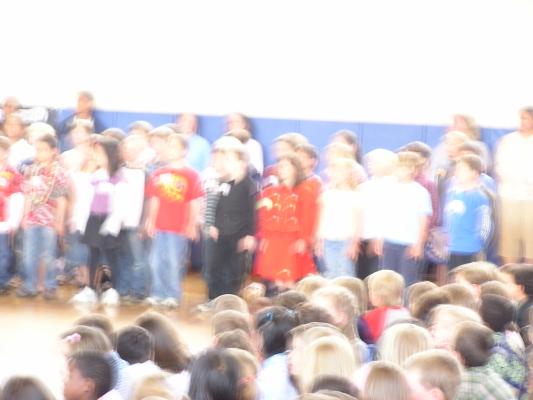 Student's singing