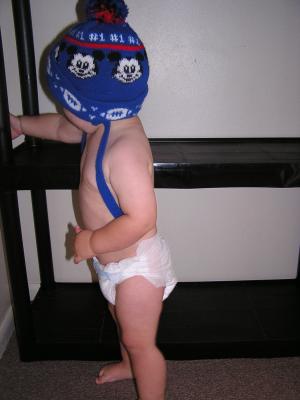 All dressed to go outside