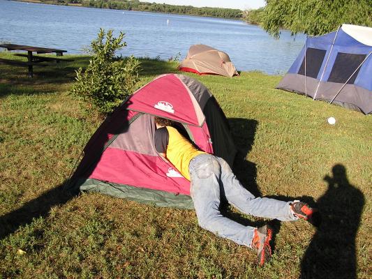 Christian Student Fellowship campout.