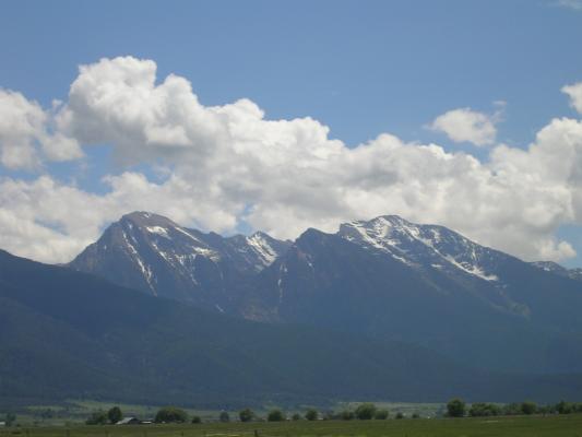 Mission Mountains.