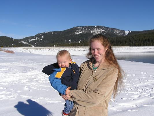 There's the dam in the background.