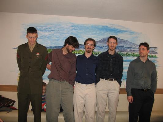 Matthew, Myke, Jim, David, and Robert.