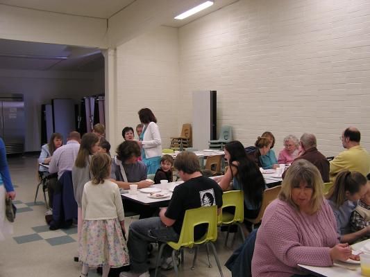 Easter Breakfast at GVCC.