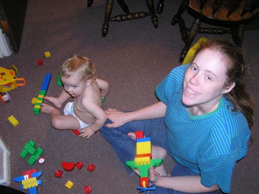 What is mommy building?