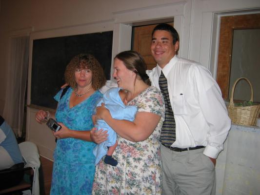Vicky, Jennifer and Jonathan, and Brian