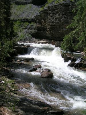 View of the cascades.