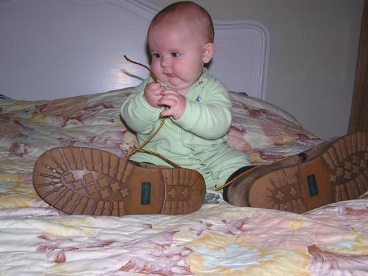 The first step is to make sure the rope isn't frayed.