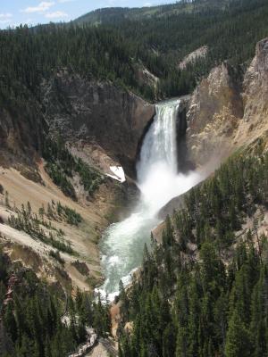 Yellowstone Falls.