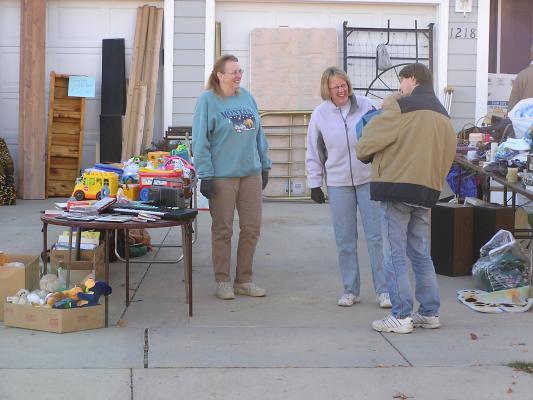 GVCC yard sale to help Katrina victims.