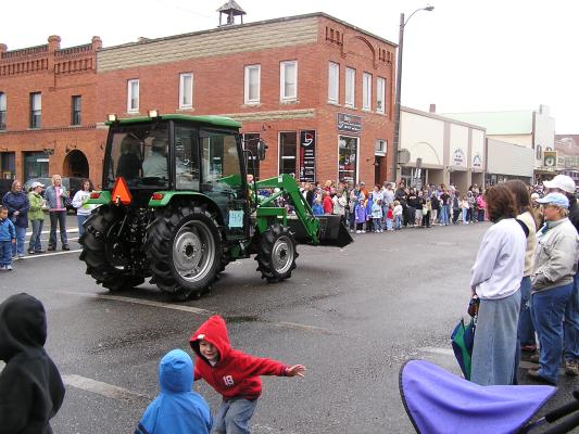 John Deer Tractor in the Belgrade Parade