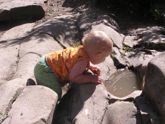 Let's play in the water!