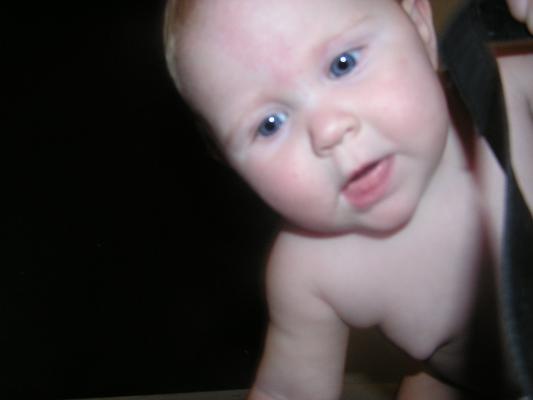 Sarah tries to capture the camera.