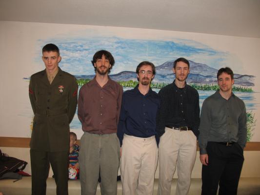 Matthew, Myke, Jim, David, and Robert.
