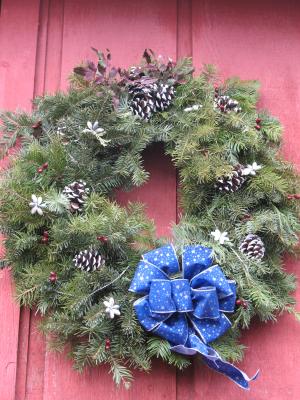 Mom's wreath.