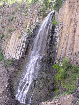 Palisade falls in Hyalite canyon.