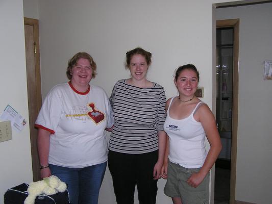 Joanna and Katie and Leah