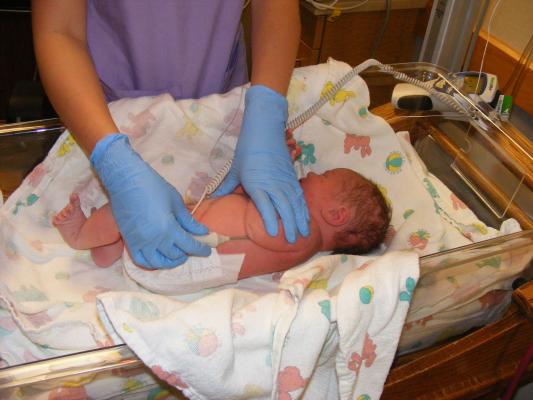 Joshua get his temperature taken