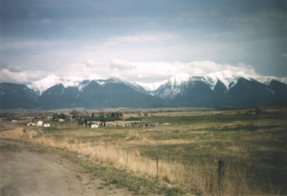 Mission Mountains.