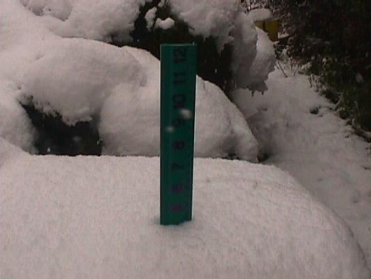 Too much snow for May