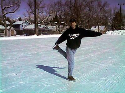 Lee skating