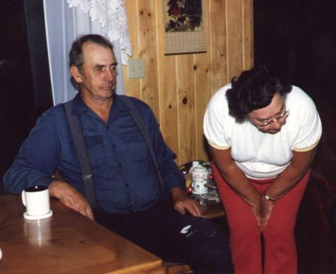 Grandma and Grampa Wright