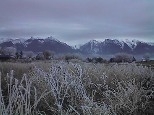 Mission Mountains.