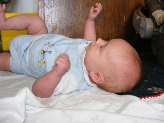 Joshua in David's little Suit
