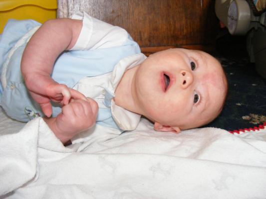 Joshua in David's little Suit