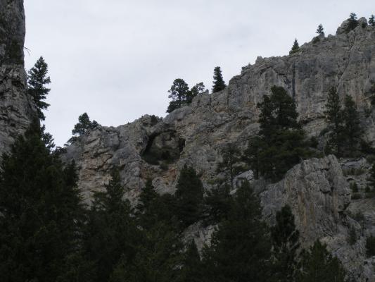 hole in rock