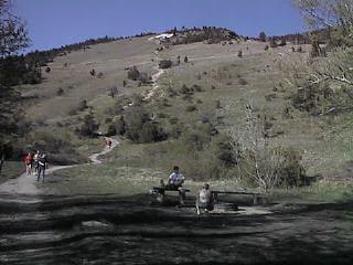 Path to the 'M'