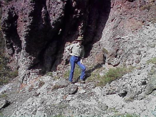 Paul on the rocks