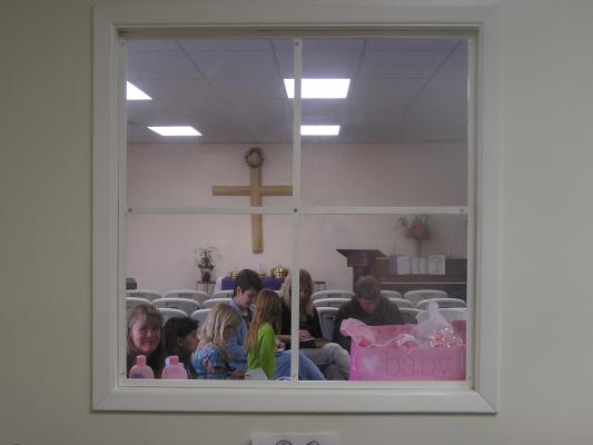 The view from the Nursery.