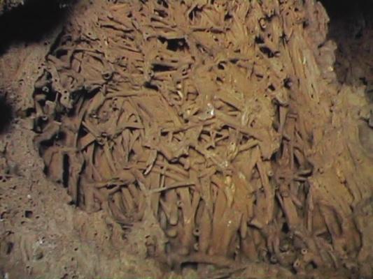 Cave formations in Turkey